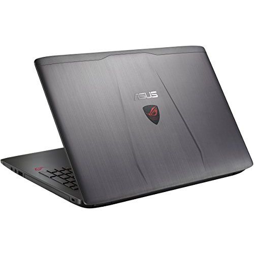 아수스 ASUS ROG GL552VW DH74 15 Inch Gaming Laptop, Discrete GPU GeForce GTX 960M 4GB VRAM, 16GB DDR4, 1TB, 128GB SSD (ROG Metallic)