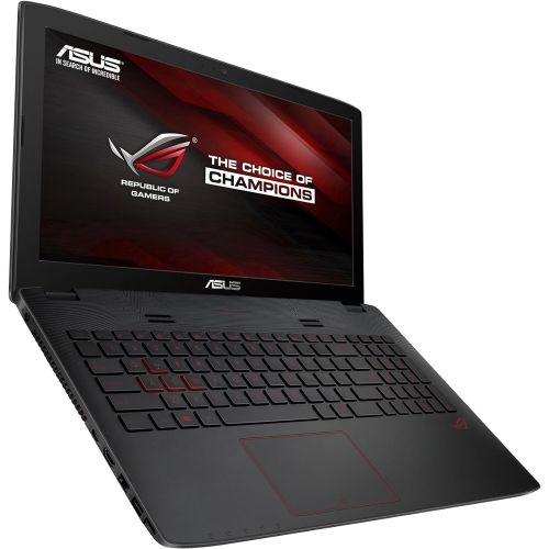 아수스 ASUS ROG GL552VW DH74 15 Inch Gaming Laptop, Discrete GPU GeForce GTX 960M 4GB VRAM, 16GB DDR4, 1TB, 128GB SSD (ROG Metallic)