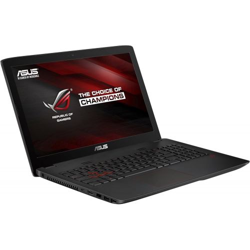아수스 ASUS ROG GL552VW DH74 15 Inch Gaming Laptop, Discrete GPU GeForce GTX 960M 4GB VRAM, 16GB DDR4, 1TB, 128GB SSD (ROG Metallic)