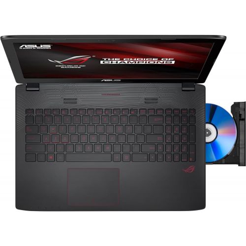 아수스 ASUS ROG GL552VW DH74 15 Inch Gaming Laptop, Discrete GPU GeForce GTX 960M 4GB VRAM, 16GB DDR4, 1TB, 128GB SSD (ROG Metallic)