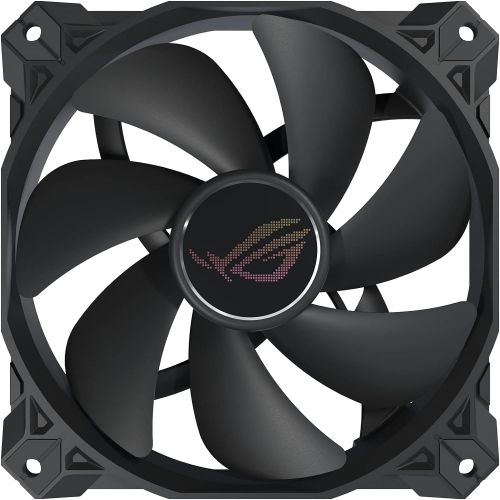 아수스 ASUS ROG Strix XF120 Whisper Quiet, 4 pin PWM Fan for PC Cases, Radiators or CPU Cooling (120mm, up to 400,000 Hours lifespan, Magnetic Levitation, 1800RPM, 5 Years Warranty)