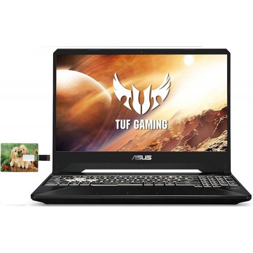 아수스 Newest Asus TUF Gaming Laptop 15.6” IPS Level Full HD, Intel Core i7 9750H Processor, GeForce GTX 1650, 16GB DDR4 1TB PCIe SSD WiFi, Windows 10Gigabit Wi Fi 5 32GB Tela USBA Card