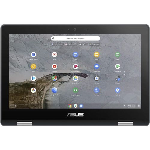 아수스 ASUS Chromebook Flip C214MA YS02T 11.6” Ruggedized and Water Resistant Chromebook, 360 Touchscreen 2 in 1, Intel N4000, 4GB DDR4 RAM, 32GB Storage, Mil STD design, Chrome OS, Stylu