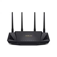 ASUS WiFi 6 Router (RT AX3000) Dual Band Gigabit Wireless Internet Router, Gaming & Streaming, AiMesh Compatible, Included Lifetime Internet Security, Parental Control, MU MIMO,