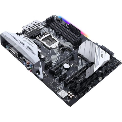 아수스 ASUS PRIME Z370 A LGA1151 DDR4 DP HDMI DVI M.2 USB 3.1 Z370 ATX Motherboard with USB 3.1 for 8th Generation Intel Core Processors