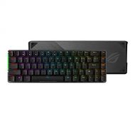 ASUS ROG Falchion Wireless 65% Mechanical Gaming Keyboard 68 Keys, Aura Sync RGB, Extended Battery Life, Interactive Touch Panel, PBT Keycaps, Cherry MX Red Switches, Keyboard Cove