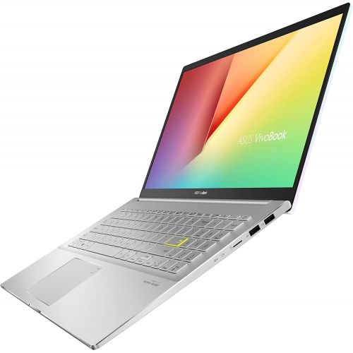 아수스 ASUS VivoBook S13 Thin and Light Laptop, 13.3” FHD Display, Intel Core i5 1135G7 CPU, 8GB LPDDR4X RAM, 512GB PCIe SSD, Windows 10 Home, Fingerprint Reader, Dreamy White, S333EA DH5