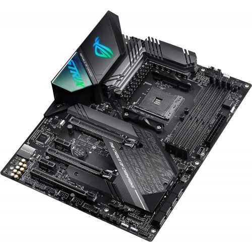 아수스 ASUS ROG Strix X570 F Gaming ATX Motherboard with PCIe 4.0, Aura Sync RGB Lighting, Intel Gigabit Ethernet, Dual M.2 with Heatsinks, SATA 6GB/S and USB 3.2 Gen 2