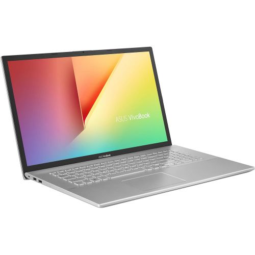 아수스 Asus Flagship VivoBook Business Laptop 17.3” FHD Display 10th Gen Intel Quad Core i5 1035G1 (Beat i7 7500U) 12GB RAM 256GB SSD + 1TB HDD Fingerprint Backlit USB C Win10 + HDMI Cabl