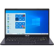 ASUS E410 14.0 HD (1366x768) LED Anti Glare Laptop, Intel Celeron N4020, 4GB DDR4, 128GB eMMC, WiFi, HDMI, NumberPad, Media Card Reader, USB Type C, Windows 10 S, Blue, 64GB ABYS M