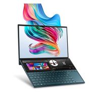 ASUS ZenBook Duo UX481 14” FHD NanoEdge Bezel Touch, Intel Core i7 10510U, 16GB RAM, 1TB PCIe SSD, GeForce MX250, Innovative ScreenPad Plus, Windows 10 Pro UX481FL XS74T, Celesti