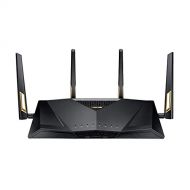 ASUS AX6000 WiFi 6 Gaming Router (RT AX88U) Dual Band Gigabit Wireless Router, 8 GB Ports, Gaming & Streaming, AiMesh Compatible, Included Lifetime Internet Security, Adaptive Qo