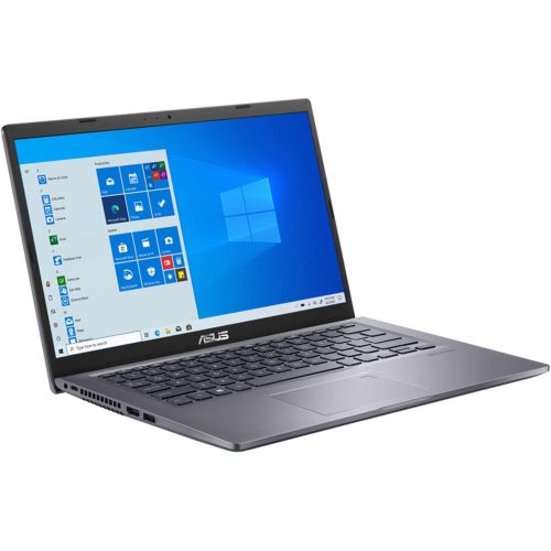 아수스 ASUS VivoBook 14 Laptop, 14 Full HD LED Display, Intel Core i3 1115G4 up to 4.1 GHz, 8GB DDR4, 256GB PCIE SSD, Intel UHD Graphics, Fingerprint Reader, Backlit Keyboard, Windows 10,