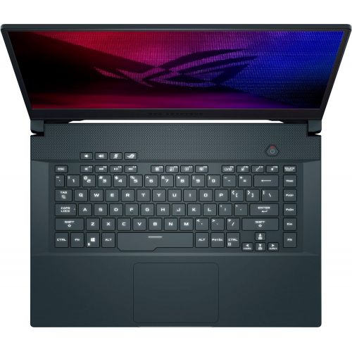 아수스 ASUS ROG Zephyrus M15 15.6 Full HD 144HZ Gaming Laptop, Core i7 10750H, RGB Backlit Keyboard, Bluetooth, HDMI Output, NVIDIA GeForce GTX 1660 Ti Graphics, Windows 10, Gray (16GB RA