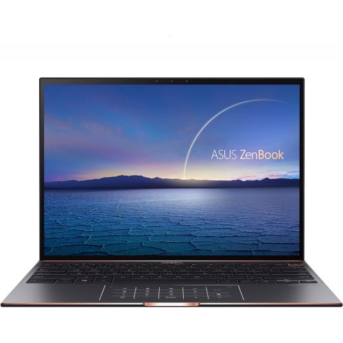 아수스 ASUS ZenBook S Ultra Slim Laptop, 13.9” 3300x2200 3:2 500nits Touch, Intel Evo Core i7 1165G7, 16GB RAM, 1TB SSD, Thunderbolt 4, TPM, Windows 10 Pro, AI Noise Cancellation, Jade Bl