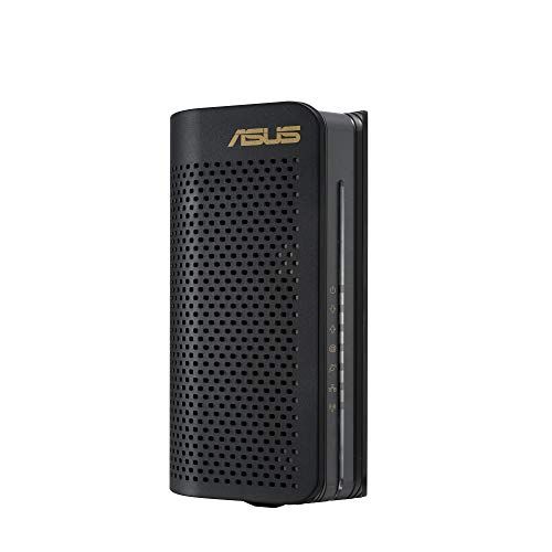 아수스 ASUS AX6000 WiFi 6 Cable Modem Wireless Router Combo (CM AX6000) Dual Band, DOCSIS 3.1, Gigabit Internet Support, Approved by Comcast Xfinity and Spectrum, 160MHz Bandwidth, OFDM