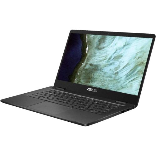아수스 Asus Intel Celeron N3350 4GB Memory 32GB eMMC 14 Inch Chromebook (Slate Gray)