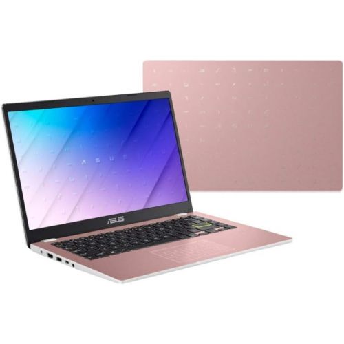 아수스 ASUS E410 Intel Celeron N4020 4GB 128GB eMMC 14 inch HD LED Win 10 Laptop (Pink)