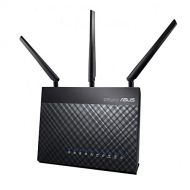 ASUS AC1900 WiFi Gaming Router (RT AC68U) Dual Band Gigabit Wireless Internet Router, Gaming & Streaming, AiMesh Compatible, Included Lifetime Internet Security, Adaptive QoS, Pa
