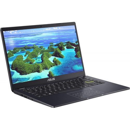 아수스 2021 Newest ASUS 14 Thin Light Business Student Laptop Computer, Intel Celeron N4020 (up to 2.8GHz), 4GB DDR4 RAM, 128GB eMMC, 12Hours Battery Life, Zoom Meeting, Windows 10, Blue