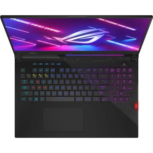 아수스 ASUS ROG Strix Scar 17 (2021) Gaming Laptop, 17.3” 165Hz IPS QHD, NVIDIA GeForce RTX 3080, AMD Ryzen 9 5900HX, 32GB DDR4, 1TB SSD, Opti Mechanical Per Key RGB Keyboard, Windows 10