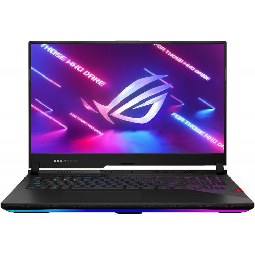 아수스 ASUS ROG Strix Scar 17 (2021) Gaming Laptop, 17.3” 165Hz IPS QHD, NVIDIA GeForce RTX 3080, AMD Ryzen 9 5900HX, 32GB DDR4, 1TB SSD, Opti Mechanical Per Key RGB Keyboard, Windows 10