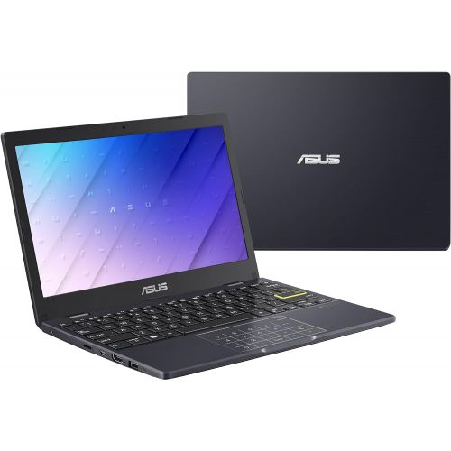 아수스 Asus 11.6 HD Thin Light Student Laptop 2022 Newest , Intel?Celeron N4020(up to 2.8 GHz), 4GB RAM, 64GB eMMC, Number Pad, 180°Lay Flat Hinge, HDMI, Webcam, WiFi, Windows 10 S, w/ 64