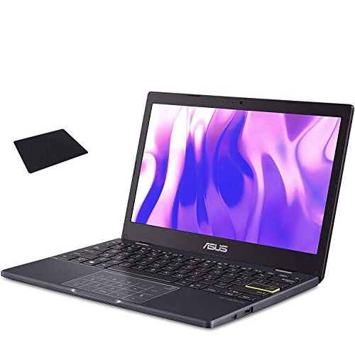아수스 ASUS L210 Laptop 11.6” HD Intel N4020 4GB RAM 64GB eMMC Flash Storage, One Year Office 365 Personal, L210MA DB01 with Mouse Pad