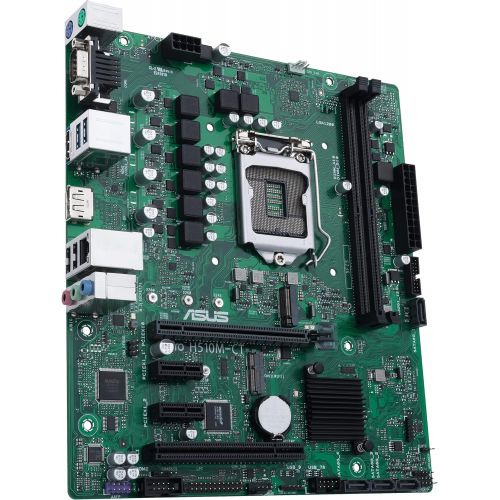 아수스 ASUS Pro H510M CT/CSM LGA1200 (Intel 10th&11th Gen) mATX Commercial Motherboard (PCIe 4.0, 1 LAN, Front Panel USB 3.2, Intel vPro, DP,TPM IC onboard, COM debug Header, self Recover