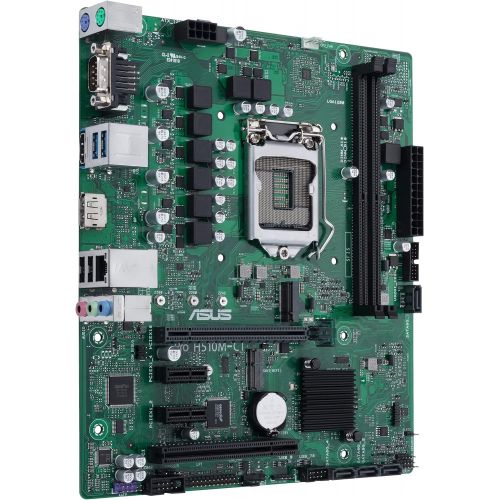 아수스 ASUS Pro H510M CT/CSM LGA1200 (Intel 10th&11th Gen) mATX Commercial Motherboard (PCIe 4.0, 1 LAN, Front Panel USB 3.2, Intel vPro, DP,TPM IC onboard, COM debug Header, self Recover