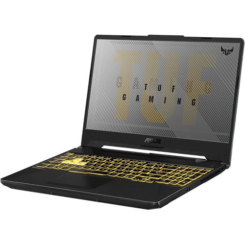 아수스 ASUS TUF A15 GTX 1660 Ti 6GB 15.6 144Hz FHD Gaming Laptop Computer, 8 Core AMD Ryzen 7 4800H, 16GB DDR4 RAM, 512GB PCIe SSD + 1TB HDD, AC WiFi, RGB Backlit KB, Windows 10, BROAGE 3