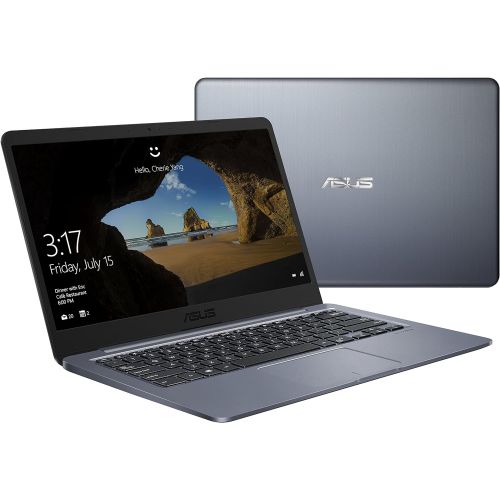 아수스 ASUS Thin & Light 14” LED Intel N3060 Celeron 4GB RAM 64GB eMMC Win 10 Notebook