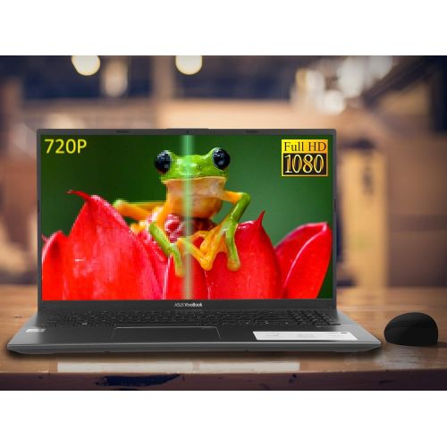 아수스 2021 Flagship ASUS VivoBook 15 Thin and Light Laptop 15.6 FHD Touchscreen Display 10th Gen Intel Core i3 1005G1 (Beat i5 8250U) 12GB RAM 256GB SSD Fingerprint Reader Win 10 + HDMI