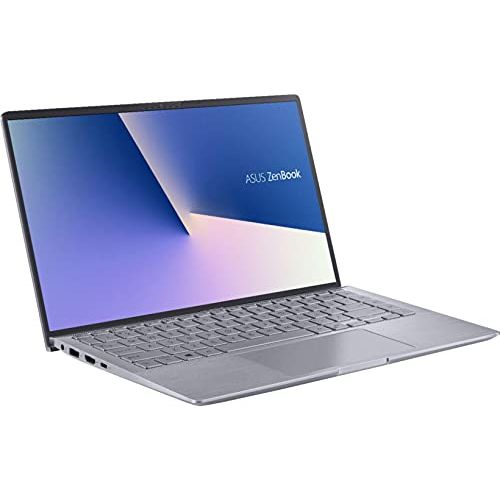 아수스 ASUS Zenbook 14 Laptop AMD Ryzen 5 8GB RAM NVIDIA GEFORCE MX350 256GB SSD Win 10, Light Gray