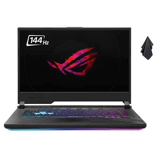 아수스 2021 Newest ASUS ROG Strix G15 Gaming Laptop,15.6” 144Hz IPS Type FHD, 10th Gen Intel Core i7 10750H, GeForce RTX 2070, 32GB DDR4 RAM, 1TB PCIe NVMe SSD, RGB KB, Windows 10 Pro + O