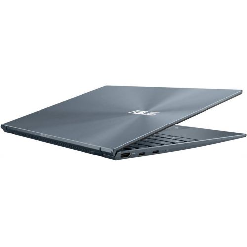 아수스 Newest Asus Zenbook 14 IPS FHD NanoEdge Bezel Display Ultra Slim Laptop, 4th Gen AMD Ryzen 7 4700U 8 Core, 16GB RAM, 1TB PCIe SSD, Backlit Keyboard, NumberPad, Windows 10 Pro, Pine