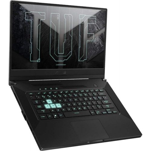 아수스 Asus TUF Dash 15.6 144Hz FHD Gaming Laptop 11th Generation Core i7 11370H NVIDIA GeForce RTX 3060 16GB DDR4 512GBSSD Backlit Keyboard Windows 10 Gray with Woov Mouse Pad Bundled