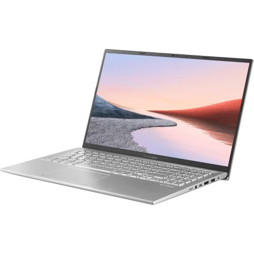 아수스 ASUS VivoBook Ultrabook Laptop (2021 Latest Model), 15.6 FHD Display, Intel Core i3 1005G1 Processor, 20GB RAM, 256GB SSD, Backlit Keyboard, Fingerprint Reader, Webcam, HDMI, Bluet