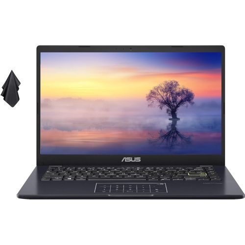 아수스 2021 ASUS 14 Thin Light Business Student Laptop Computer, Intel Celeron N4020 Processor, 4GB DDR4 RAM, 320GB Storage, 12Hours Battery, Webcam, Zoom Meeting, Win10 + 1 Year Microsof