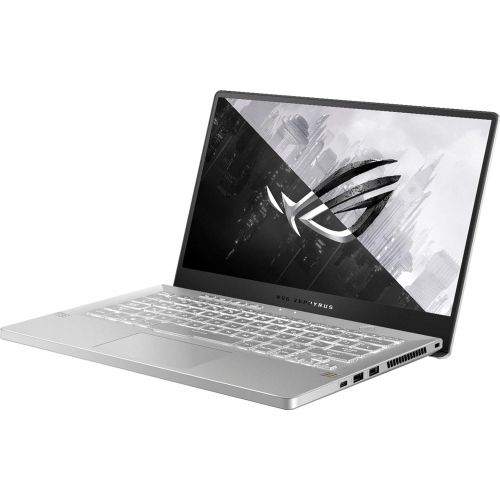 아수스 ASUS ROG Zephyrus G14 RTX 3060 6GB 14 144Hz FHD Gaming Laptop Computer, 8 Core AMD Ryzen 9 5900HS, 16GB DDR4 RAM, 2TB PCIe SSD, WiFi 6, BT 5.1, Backlit Keyboard, Windows 10, BROAGE