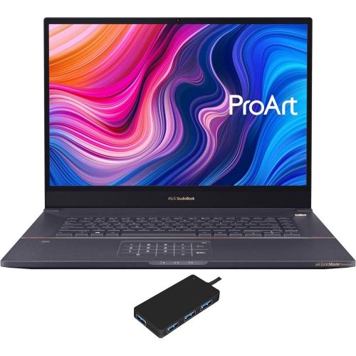 아수스 ASUS ProArt StudioBook Pro W700G3T XS77 Workstation Laptop (Intel i7 9750H 6 Core, 32GB RAM, 1TB PCIe SSD, NVIDIA Quadro RTX 3000 Max Q, 17.0 1920x1200, Active Pen, Win 10 Pro) wit