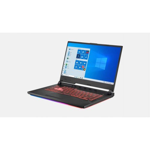 아수스 ASUS ROG Strix G 15.6 FHD LED Gaming Laptop Notebook, Intel 6 Core i7 9750H, 16GB DDR4 Memory, 512GB SSD, GeForce GTX 1650 Graphics, RGB Backlit Keyboard, HDMI, Windows 10, Black +