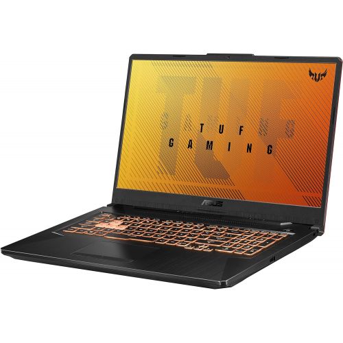 아수스 ASUS TUF Gaming F17 Gaming Laptop, 17.3” FHD IPS Type Display, Intel Core i5 10300H, GeForce GTX 1650 Ti, 8GB DDR4, 512GB PCIe SSD, RGB Keyboard, Windows 10, Bonfire Black, FX706LI