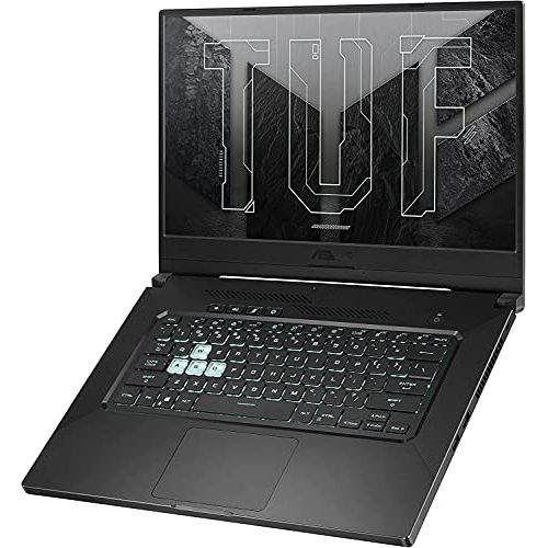 아수스 ASUS TUF Dash 15 Ultra Slim Gaming Laptop, 15.6 144Hz IPS FHD, GeForce RTX 3050Ti, Intel Core i7 11370H, 16GB DDR4 RAM, 1TB PCIe NVMe SSD, Wi Fi 6, Backlit Keyboard, Win 10, Eclips