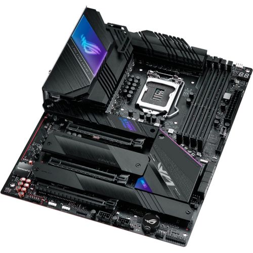 아수스 ASUS ROG Strix Z590 E Gaming WiFi 6E LGA 1200(Intel 11th/10th Gen) ATX Gaming Motherboard (PCIe 4.0, 14+2 Power Stages, DDR4 5333+, Dual Intel 2.5 Gb LAN,Thunderbolt 4, 4xM.2/NVMe SSD