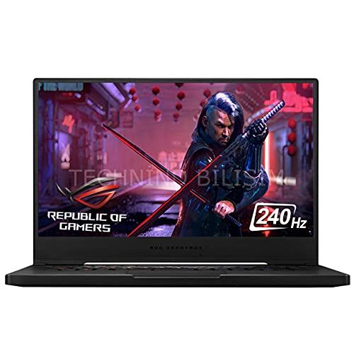 아수스 2020 ASUS ROG Zephyrus M15 Gaming Laptop: 10th Gen Core i7 10750H, RTX 2070, 1TB SSD, 16GB RAM, 15.6 240Hz Full HD Display