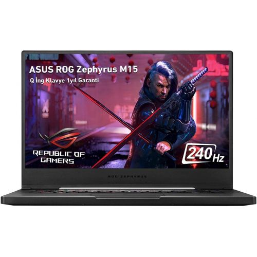 아수스 2020 ASUS ROG Zephyrus M15 Gaming Laptop: 10th Gen Core i7 10750H, RTX 2070, 1TB SSD, 16GB RAM, 15.6 240Hz Full HD Display