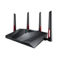 ASUS AC3100 WiFi Gaming Router (RT AC88U) Dual Band Gigabit Wireless Router, WTFast Game Accelerator, Streaming, AiMesh Compatible, Included Lifetime Internet Security, Adaptive