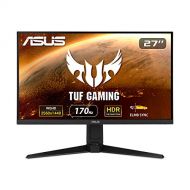ASUS TUF Gaming 27 2K Monitor (VG27AQL1A) WQHD (2560 x 1440), IPS, 170Hz (Supports 144Hz), 1ms, Extreme Low Motion Blur, DisplayHDR, Speaker, G SYNC Compatible, VESA Mountable, D