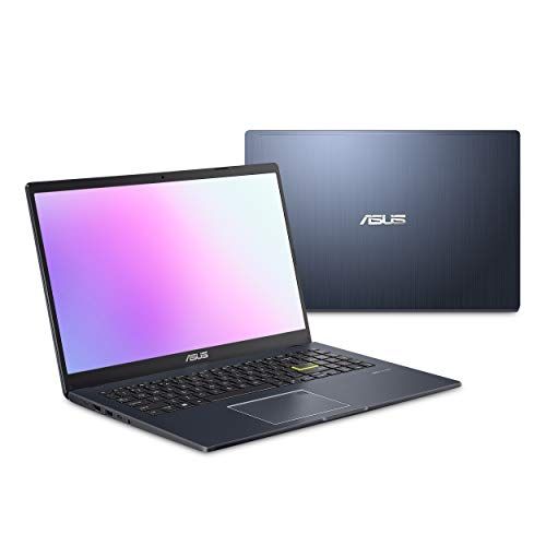 아수스 ASUS Laptop L510 Ultra Thin Laptop, 15.6” FHD Display, Intel Celeron N4020 Processor, 4GB RAM, 128GB Storage, Windows 10 Home in S Mode, 1 Year Microsoft 365, Star Black, L510MA DS